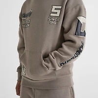 Supply & Demand Juniors' Urban Pullover Hoodie / Driftwood