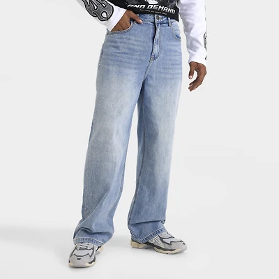 Supply & Demand Diamond Jeans / Washed Denim Blue