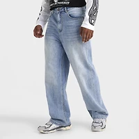 Supply & Demand Diamond Jeans / Washed Denim Blue