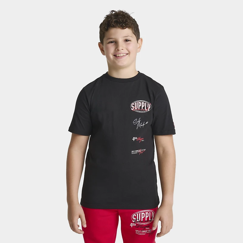 Supply & Demand Junior Boys' Targon T-shirt / Black