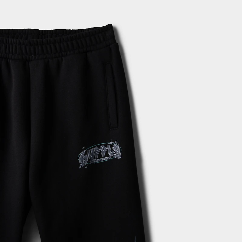 Supply & Demand Junior's Praiser Pants Black / Sky Blue