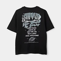 Supply & Demand Juniors' Chrome Star Tee / Black