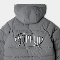Supply & Demand Juniors' Hydro Padded Jacket / Dark Grey