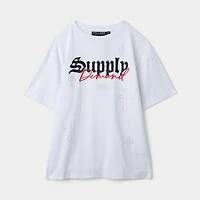 Supply & Demand Junior Boys' Crosser Tee / Optic White