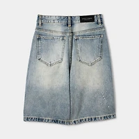 Supply & Demand Junior Boys' Tember Denim Shorts / Light Wash