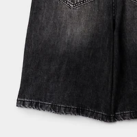 Supply & Demand Junior Boys' Timber Shorts / Washed Black Denim