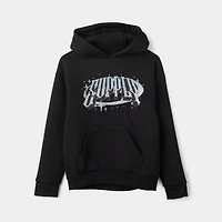 Supply & Demand Juniors' Chrome Star Hoodie / Black