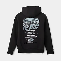 Supply & Demand Juniors' Chrome Star Hoodie / Black