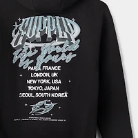 Supply & Demand Juniors' Chrome Star Hoodie / Black
