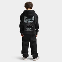 Supply & Demand Juniors' Chrome Star Hoodie / Black