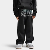 Supply & Demand Juniors' Chrome Star Pants / Black