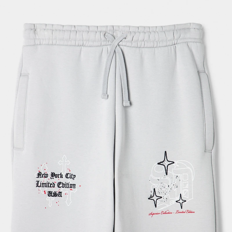 Supply & Demand Juniors' Vito Pants / Light Grey