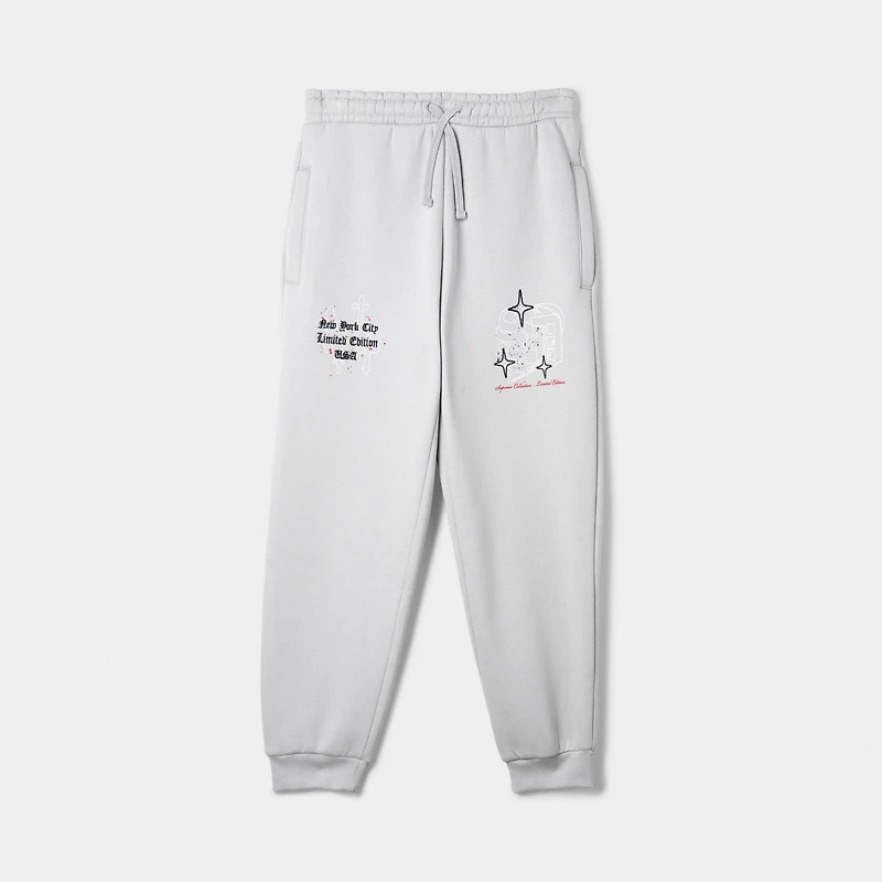 Supply & Demand Juniors' Vito Pants / Light Grey