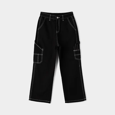 Supply & Demand Juniors' Nila Denim Jeans / Black