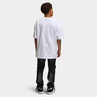 Supply & Demand Juniors' Slate Tee / Optic White