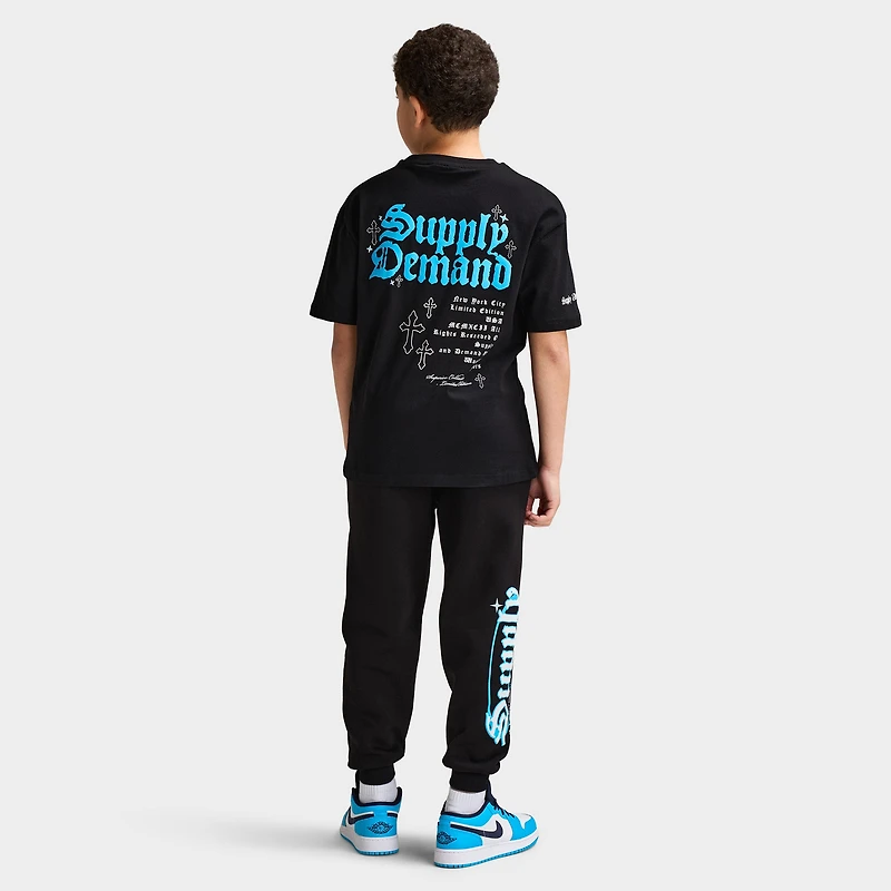 Supply & Demand Juniors' Treport T-Shirt / Black