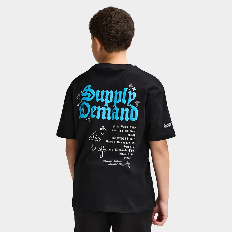 Supply & Demand Juniors' Treport T-Shirt / Black