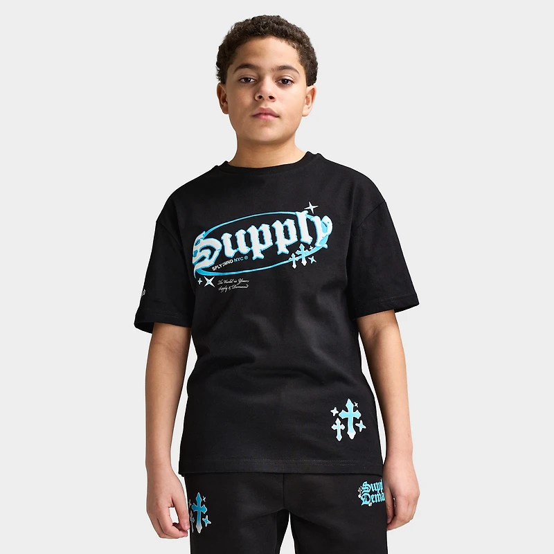 Supply & Demand Juniors' Treport T-Shirt / Black