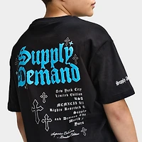 Supply & Demand Juniors' Treport T-Shirt / Black
