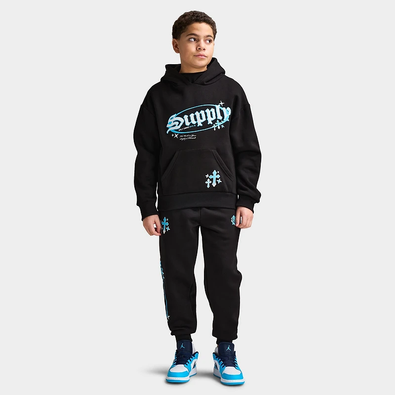 Supply & Demand Juniors' Treport Hoodie / Black