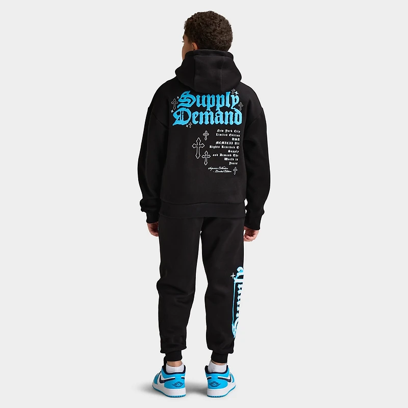 Supply & Demand Junior Treport Chandail à Capuchon / Noir