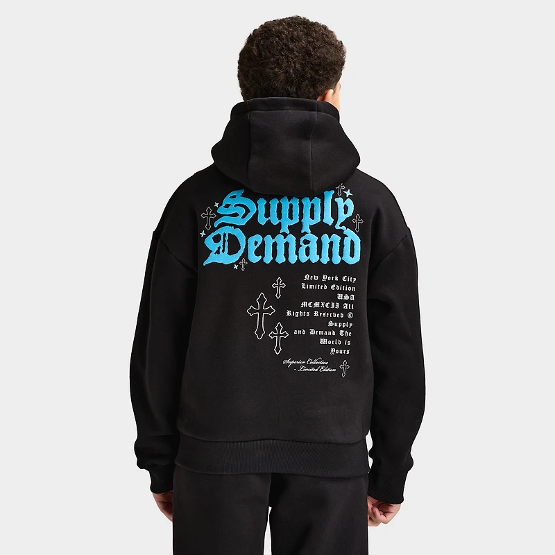 Supply & Demand Juniors' Treport Hoodie / Black