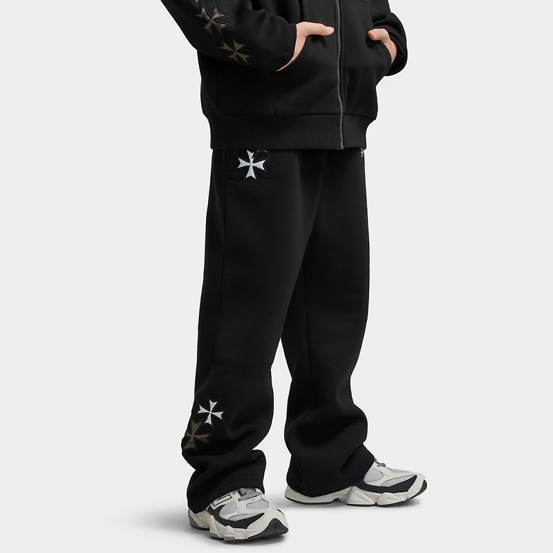 Supply & Demand Juniors Pantalon gris ardoise / Noir
