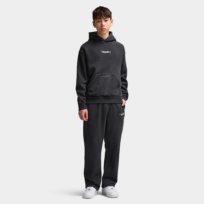 Supply & Demand Junior Boys' Quita Hoodie / Washed Black