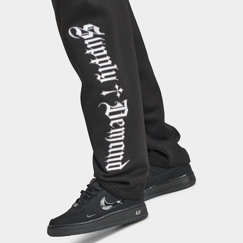 Supply & Demand Juniors' Atomic Open Hem Pants / Black