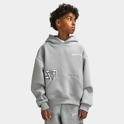 Supply & Demand Juniors' Atomic Hoodie / Ultimate Grey