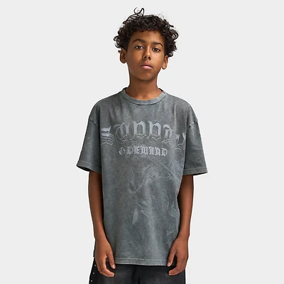 Supply & Demand Juniors' Dagga T-Shirt / Washed Iron Gate