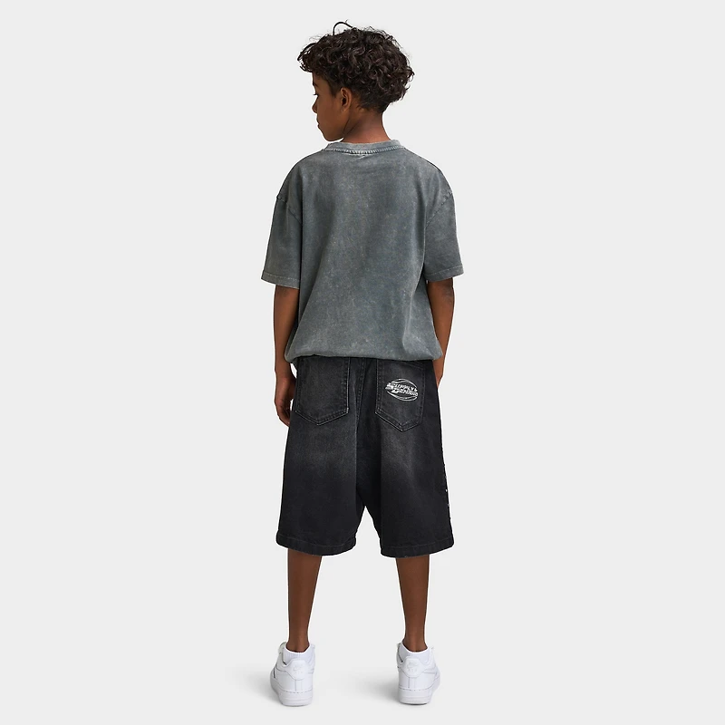 Supply & Demand Juniors' Dagga T-Shirt / Washed Iron Gate