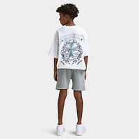 Supply & Demand T-shirt court Juniors Flame Cross / Blanc
