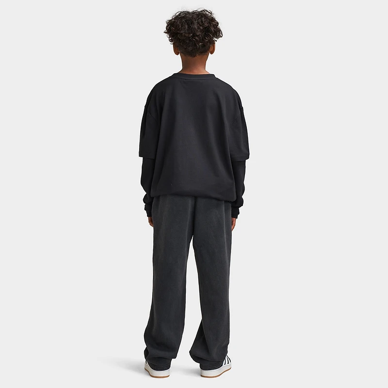 Supply & Demand Juniors' Falcon Long Sleeve Shirt / Black