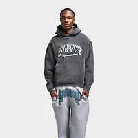 Supply & Demand Chrome Star Pullover Hoodie / Washed Black