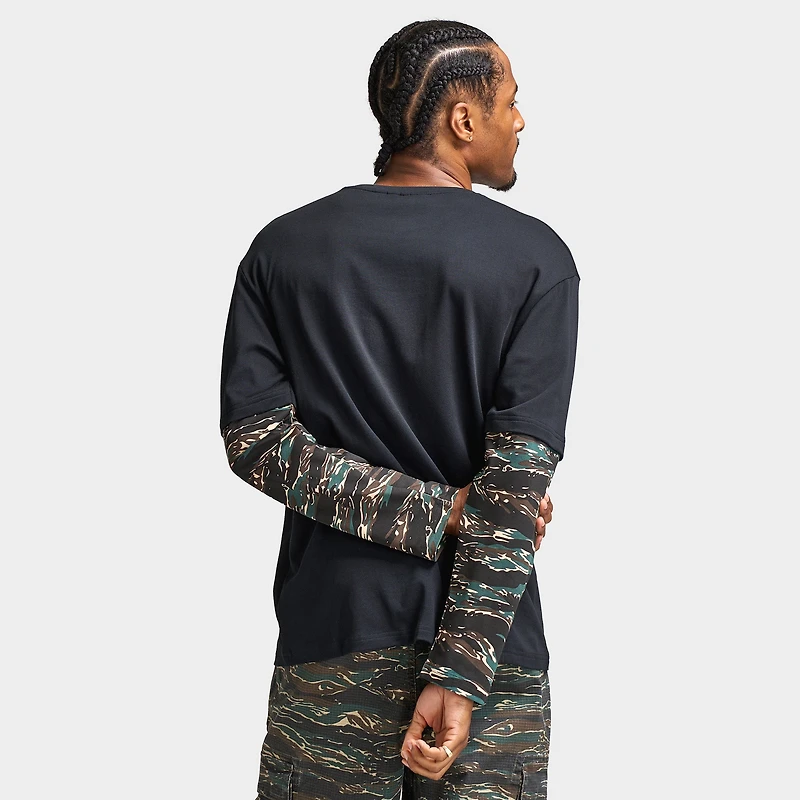 Supply & Demand Brickshaw Long Sleeve Black / Real Tree