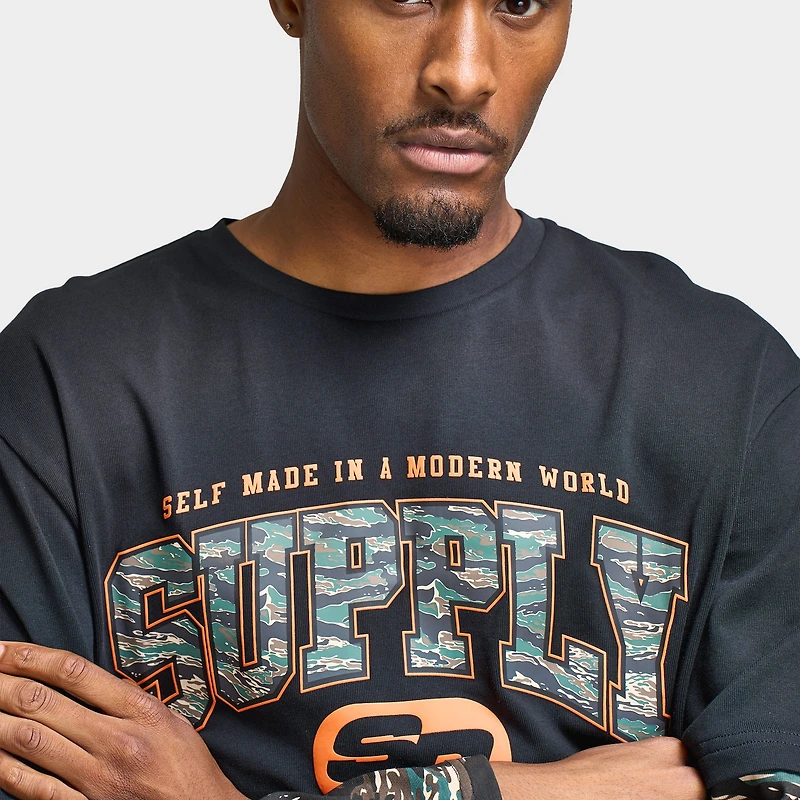 Supply & Demand Brickshaw Long Sleeve Black / Real Tree