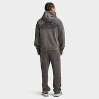 Supply & Demand Fracture Full Zip Hoodie / Washed Black