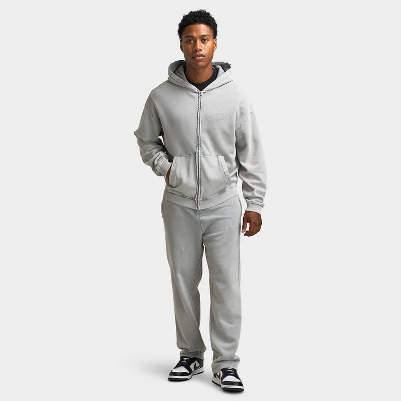 Supply & Demand Fracture Full Zip Hoodie / Washed High Rise