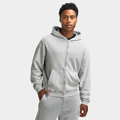 Supply & Demand Fracture Full Zip Hoodie / Washed High Rise