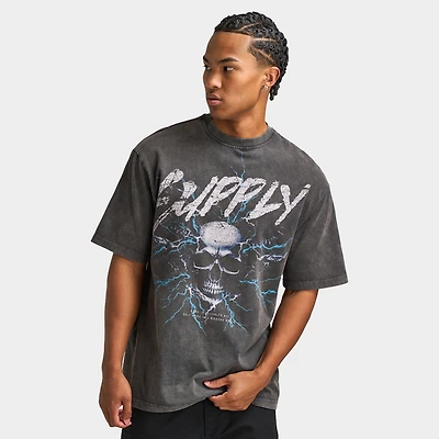 Supply & Demand Sherman Tee / Distressed Grey
