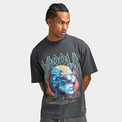 Supply & Demand Cyber Tee / Washed Black