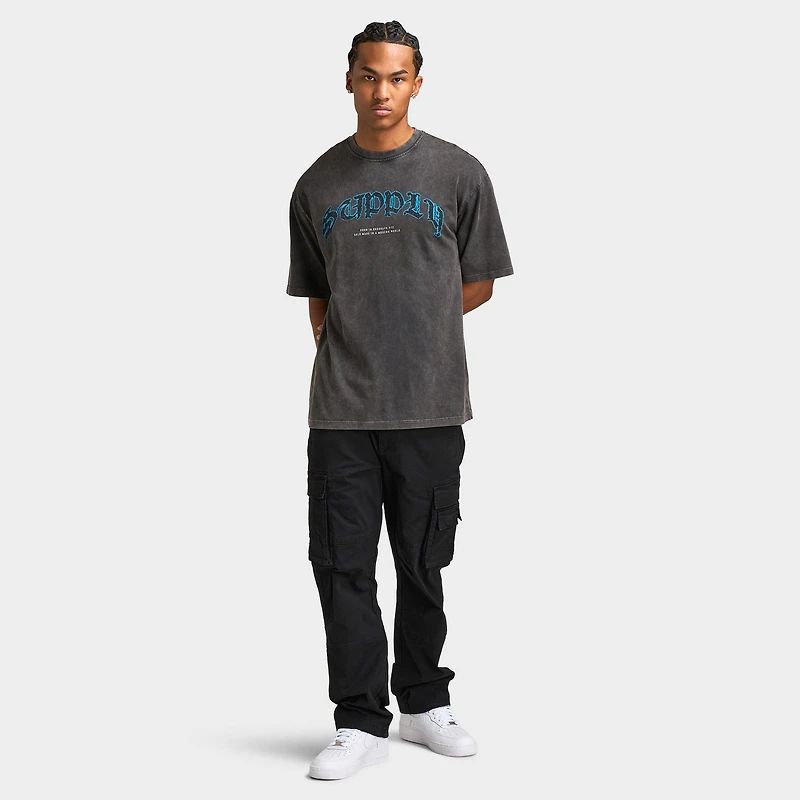 Supply & Demand Tatter Tee / Washed Black