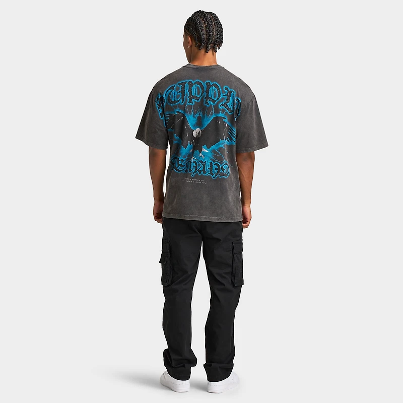 Supply & Demand Tatter Tee / Washed Black