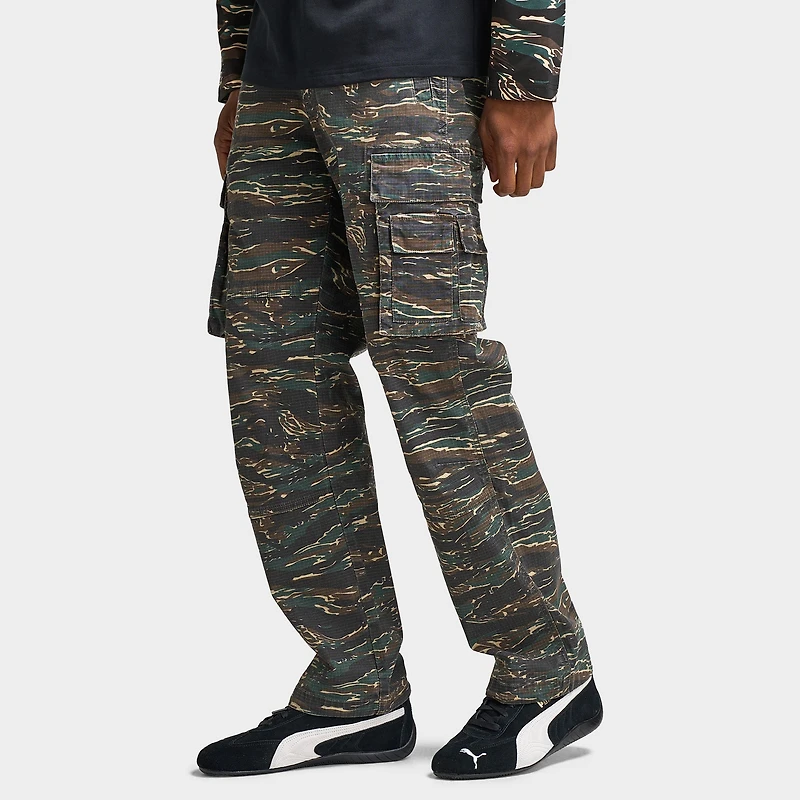 Supply & Demand Strap Pantalon Cargo / Noir Blanc Woodland Camo