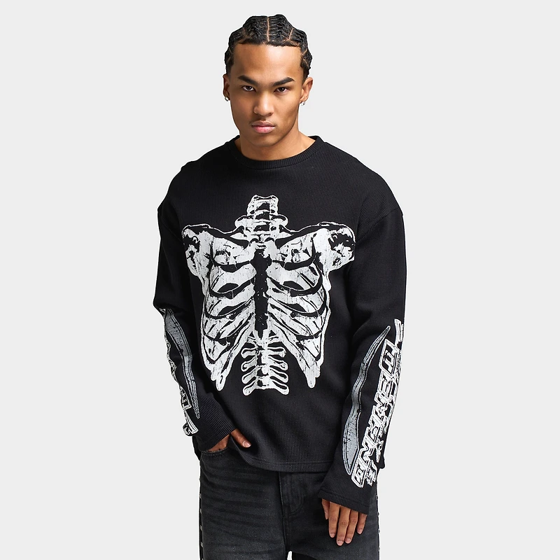 Supply & Demand Bonez Graphic T-Shirt / Black