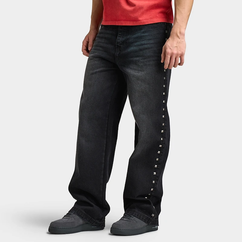 Supply & Demand Jad Pantalon Jogger / Denim noir délavé