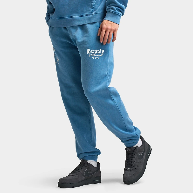 Supply & Demand Crosses Joggers / Copen Blue