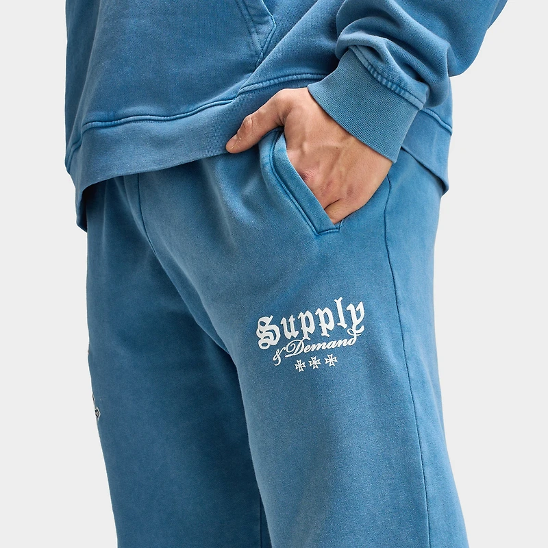 Supply & Demand Pantalon Jogger Crosses / Copen Blue