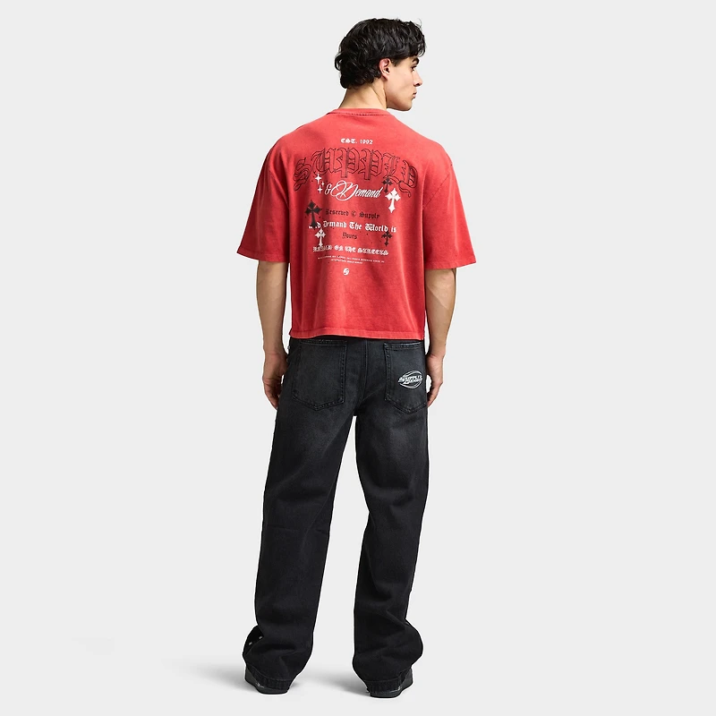 Supply & Demand t-shirt Graphique / Jester Rouge
